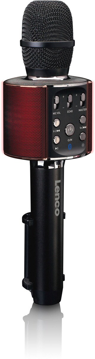 LENCO BMC-090 Karaoke-Mikrofon, schwarz | 08711902042105