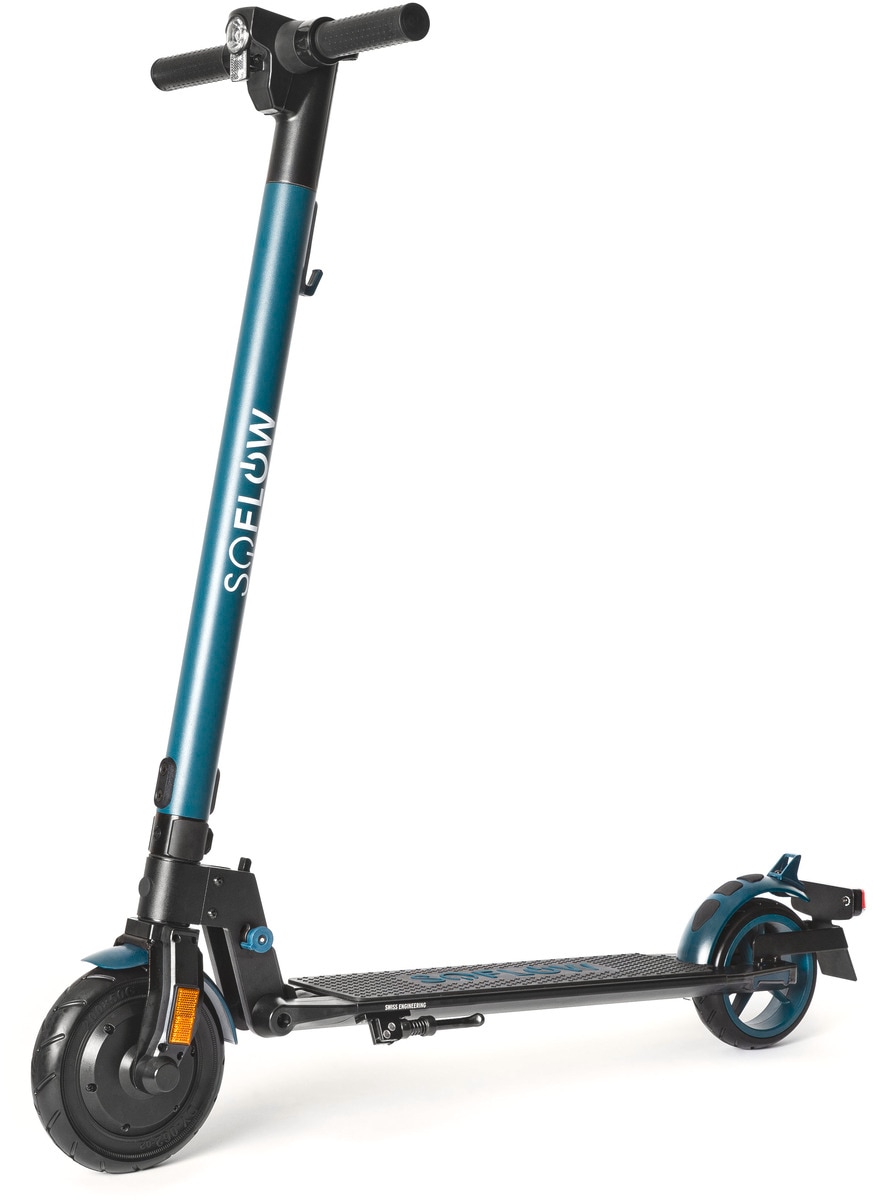 SOFLOW - SO1 E-Scooter, black/green, mit dt. Stra&szlig;enzulassung - Bild 1
