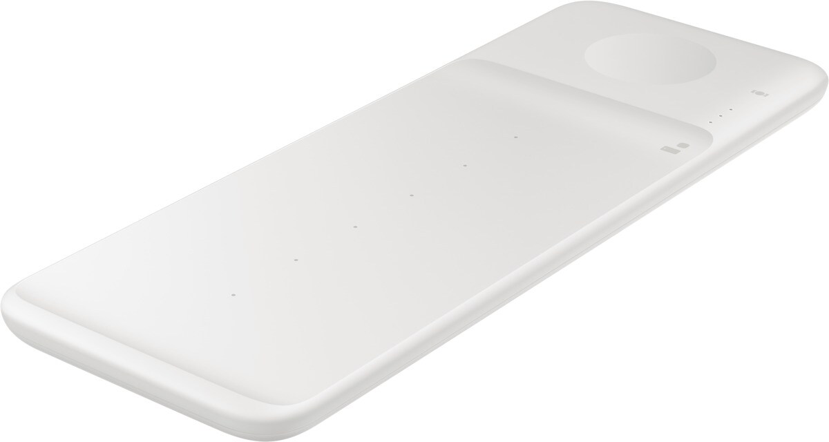 Samsung Wireless Charger Trio Pad EP-P6300, White - Bild 1
