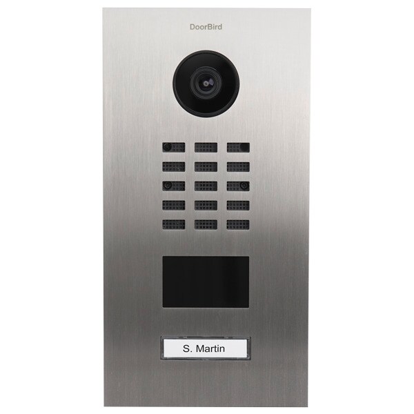 DoorBird D2101V IP Video T&uuml;rstation V2A Edelstahl - Bild 1