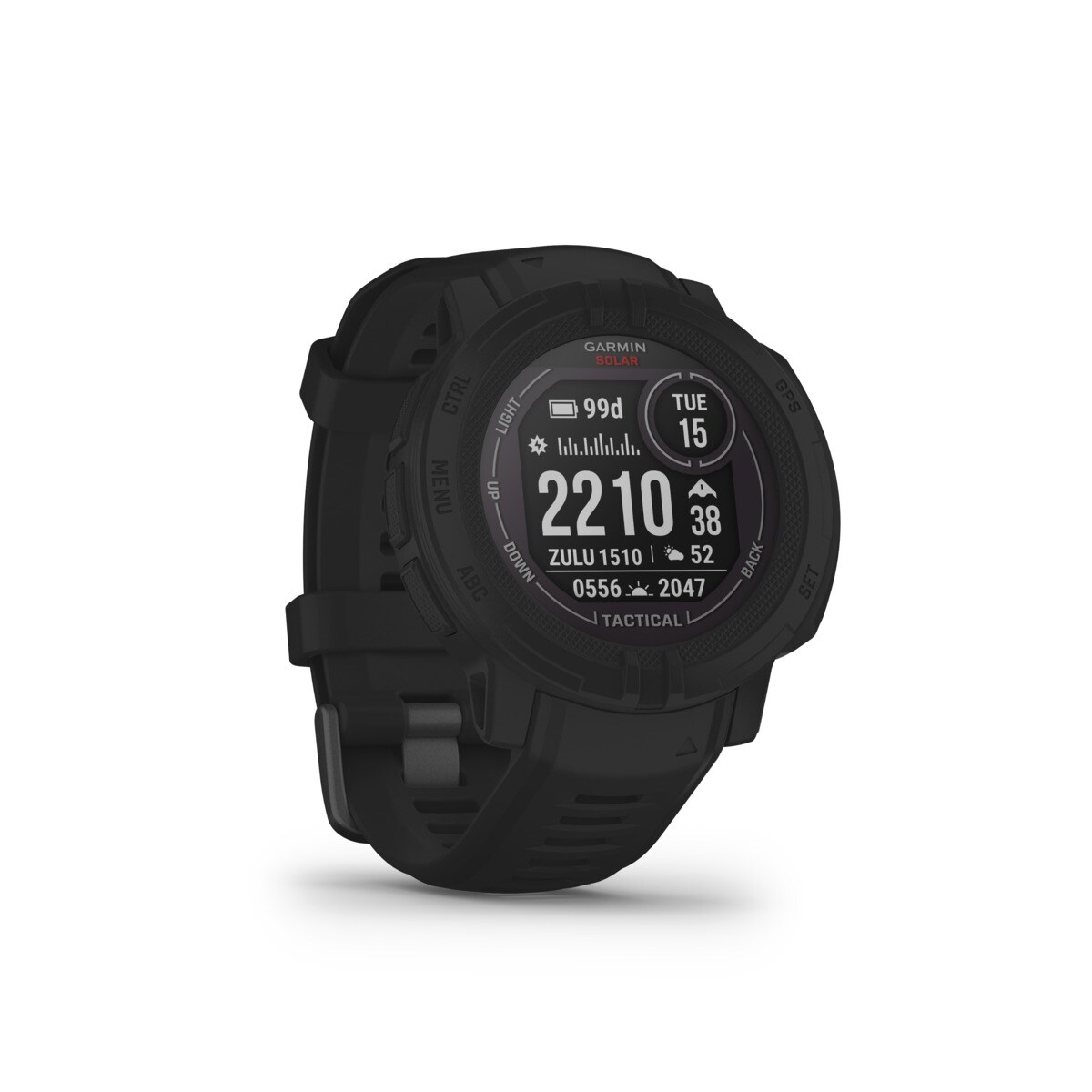 Garmin INSTINCT 2 SOLAR TACTICAL EDITION Schwarz | 00753759278892