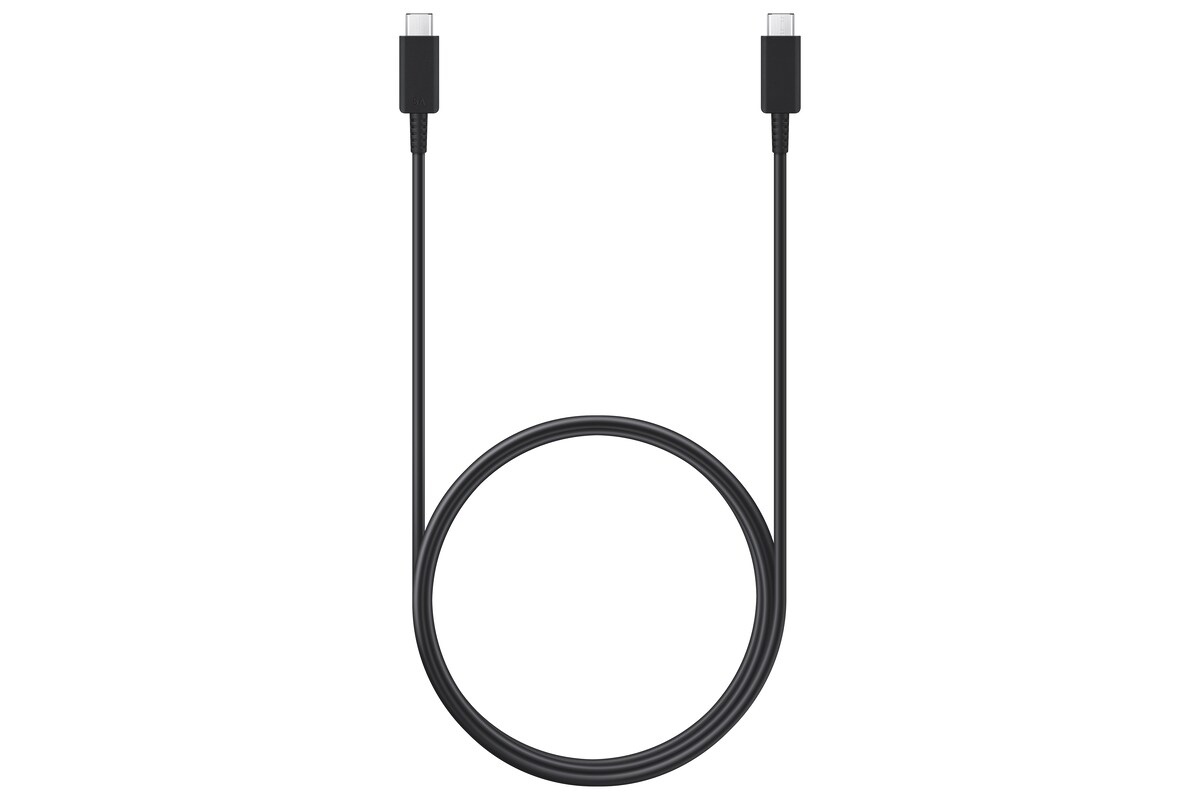 Samsung USB-C zu USB-C Kabel EP-DX510 (5A) 1,8m, Black - Bild 1