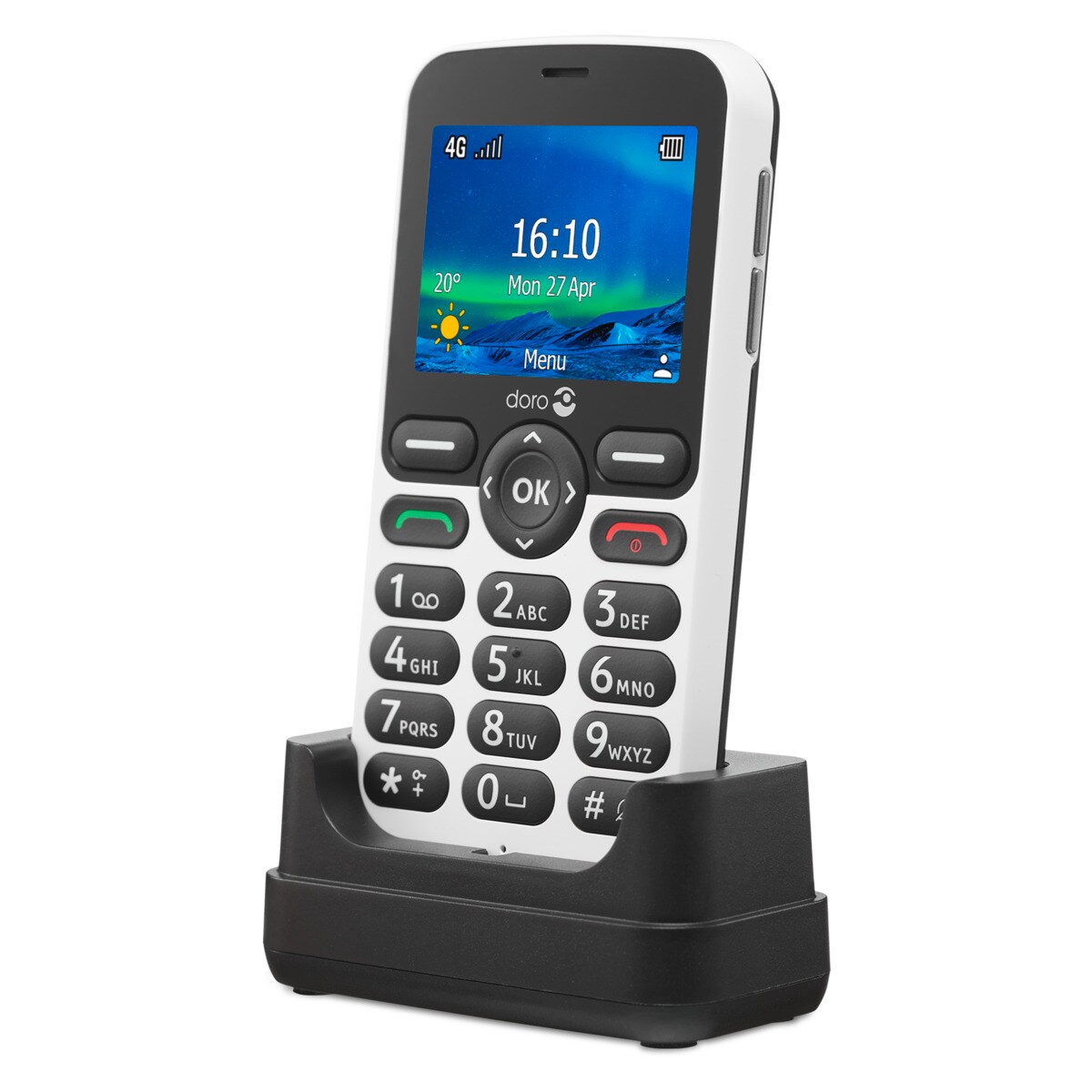 Doro 5860 (schwarz-weiß) | 07322460082055