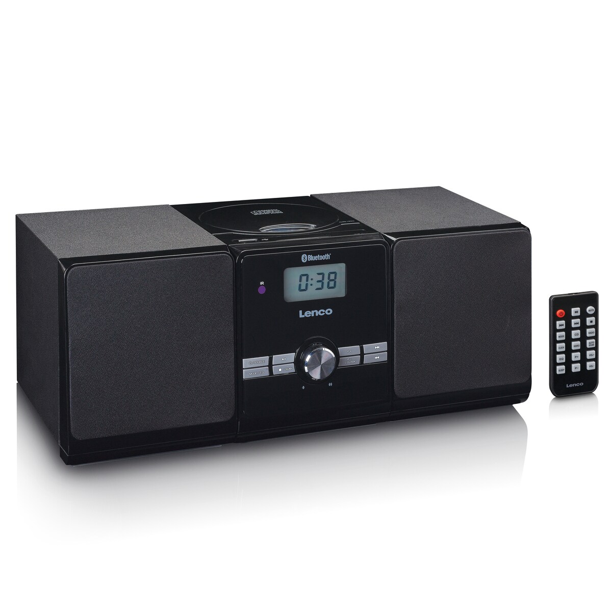 LENCO MC-030BK Mikro-Set mit CD/ MP3-Player | 08711902065326
