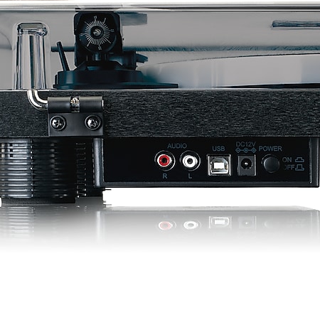 Lenco LS-50LED BK Plattenspieler USB-Recording, LED (Schwarz) online kaufen  bei Netto