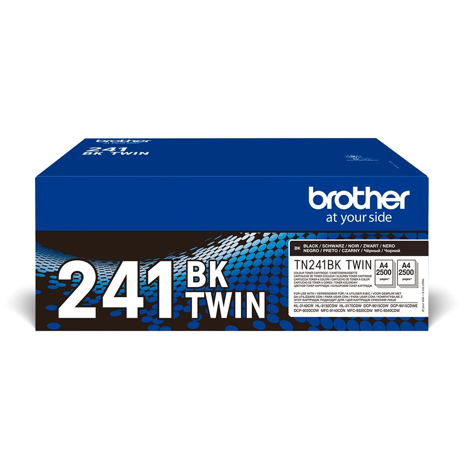 Brother Toner Doppelpack TN-241BKTWIN (ca. 2x 2500 Seiten) | 04977766812795