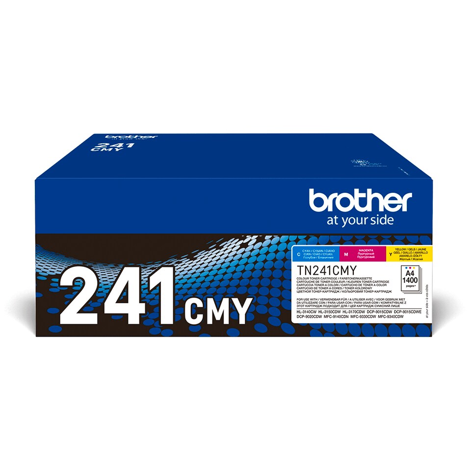 Brother Toner Multipack TN-241CMY (je 1x M/C/Y) - Bild 1