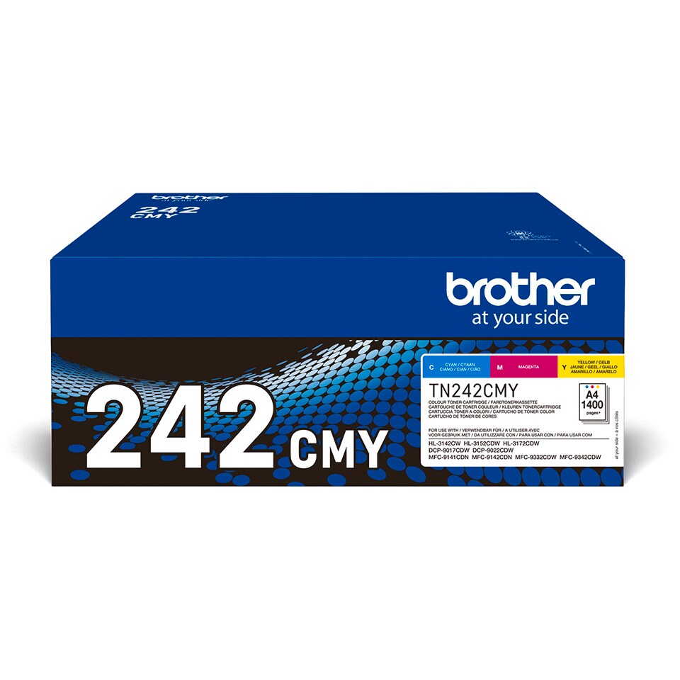 Brother Toner Multipack TN-242CMY (je 1x M/C/Y) | 04977766812856