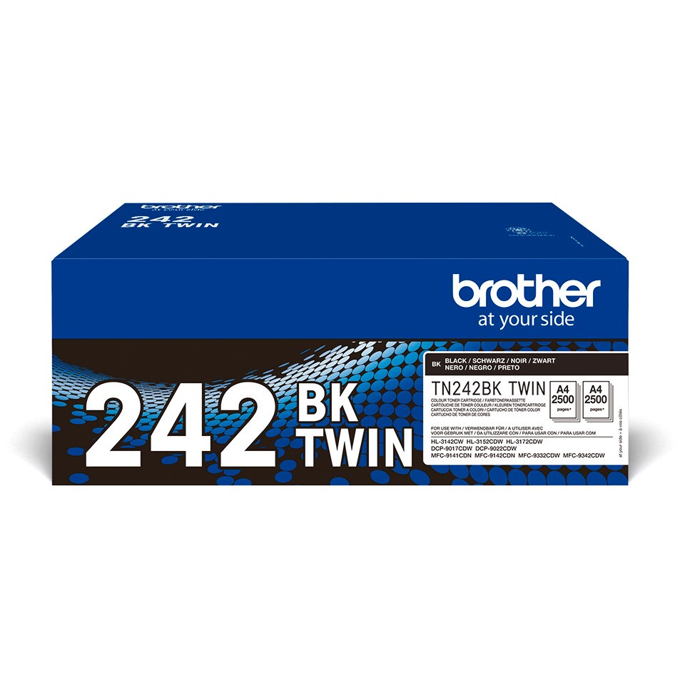Brother Toner Doppelpack TN-242BKTWIN (ca. 2x 2500 Seiten) | 04977766812818
