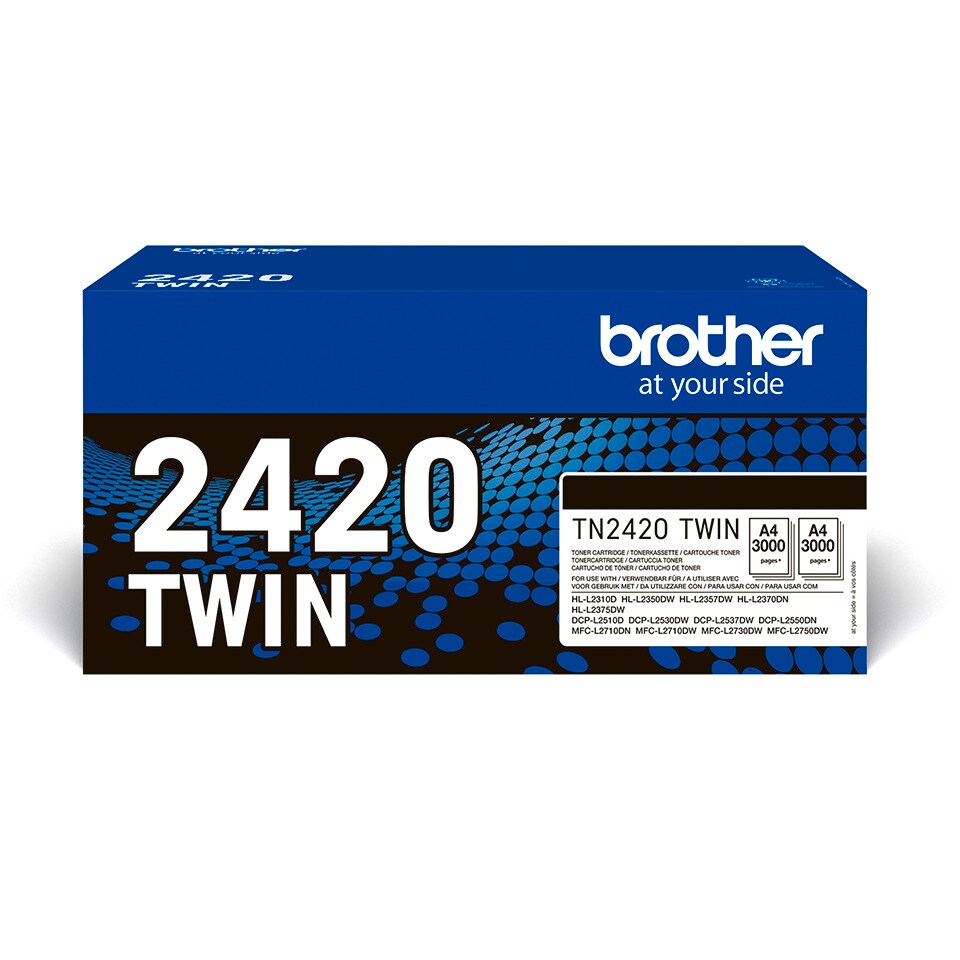 Brother Toner Doppelpack TN-2420TWIN (ca. 2x 3000 Seiten) - Bild 1