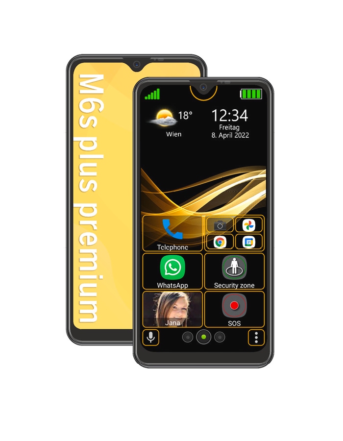 Bea-fon M6splus inkl. TPU Case + Displayschutz - Bild 1