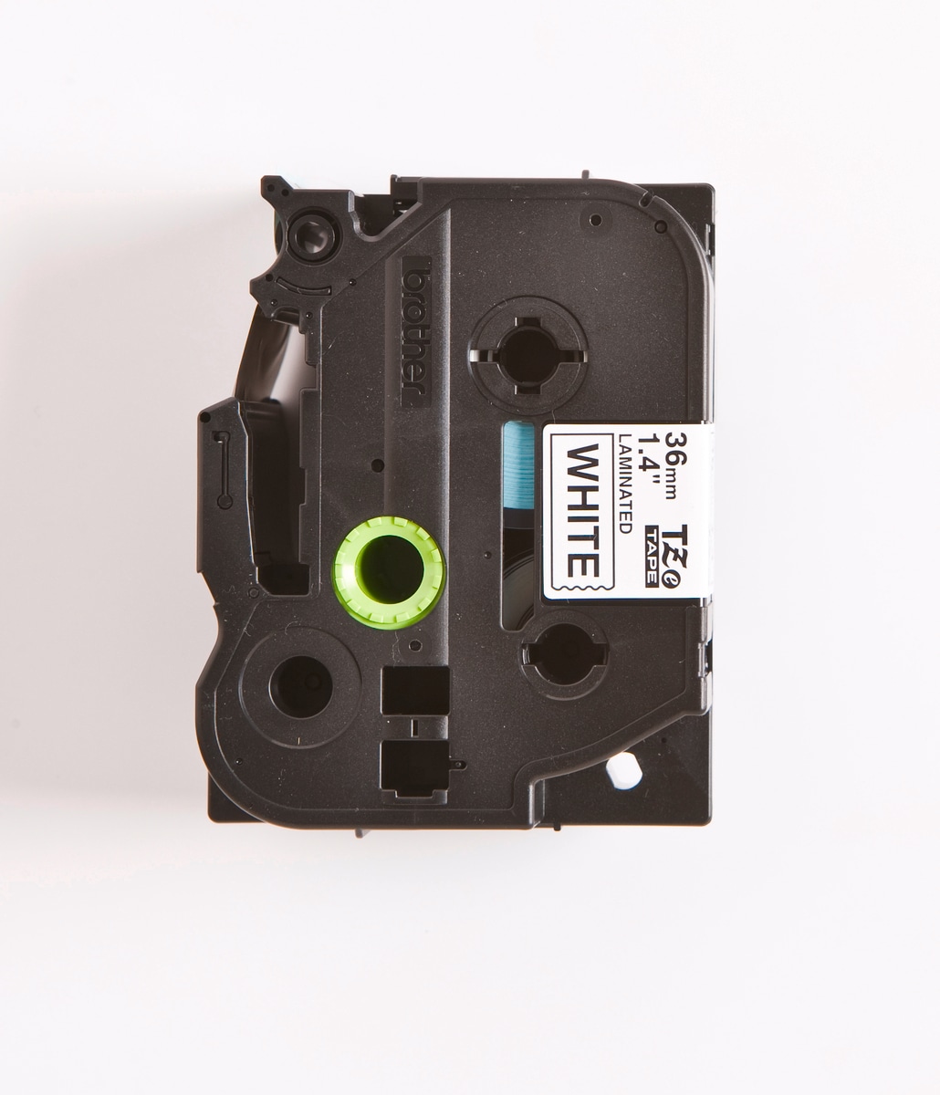 Schriftband TZe-261CIV schwarz auf wei&szlig; 36mm x 8m - Bild 1