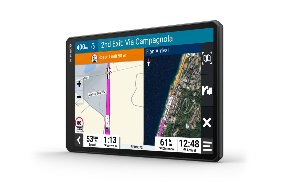 Garmin Camper 1095, EU, GPS, 10" Sat-Nav w. Live Traffic
