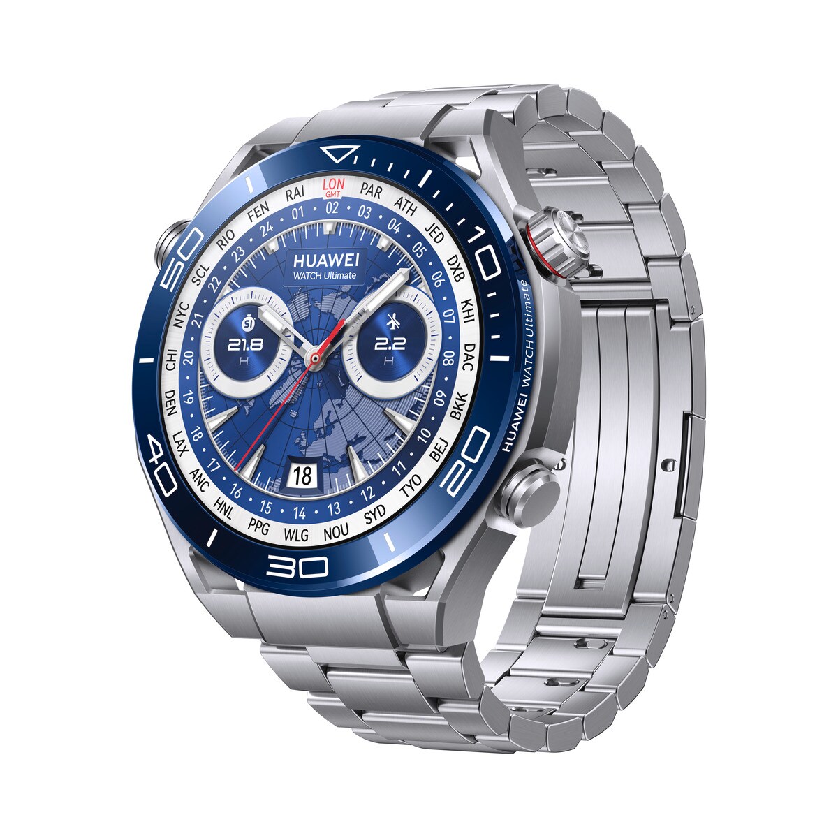 Huawei Watch Ultimate (Colombo-B29), Steel-color Zircon - Bild 1