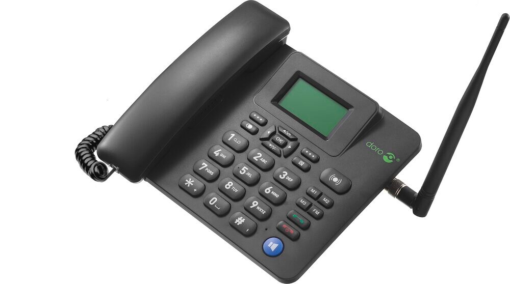 Doro 4100H GSM Tisch Telefon schwarz - Bild 1