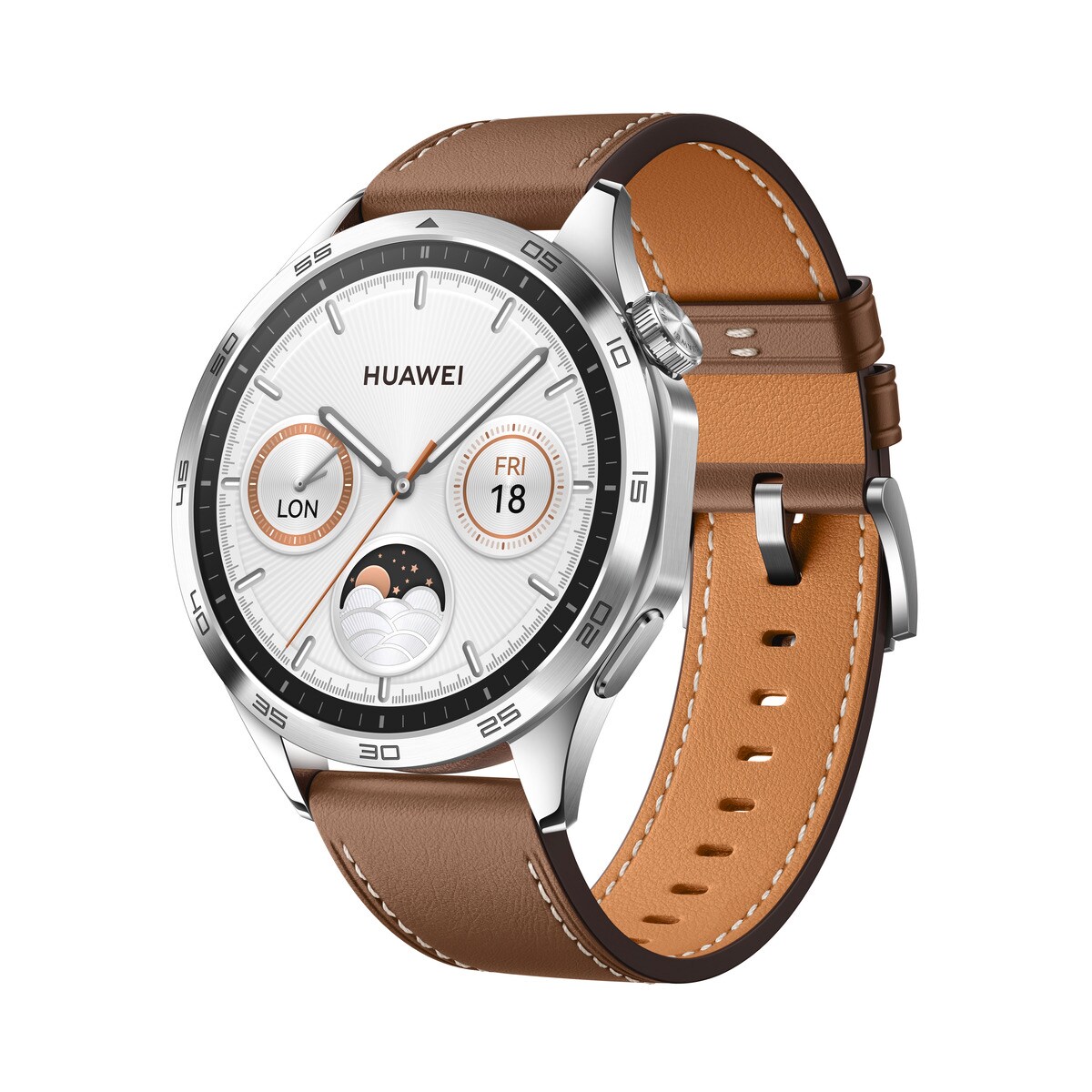 Huawei Watch GT4 46mm (Phoinix-B19L), leather | 06942103104800