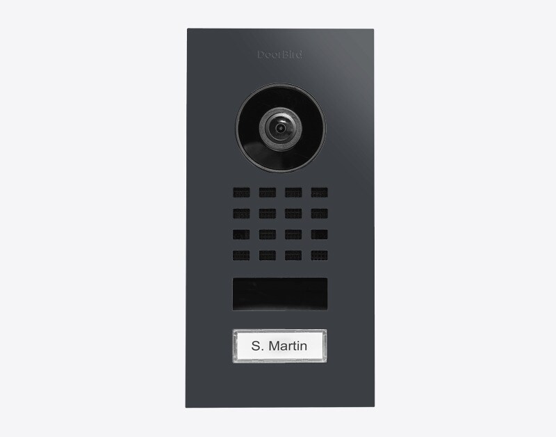 DoorBird D1101V IP Video T&uuml;rstation Unterputz RAL 7016 - Bild 1