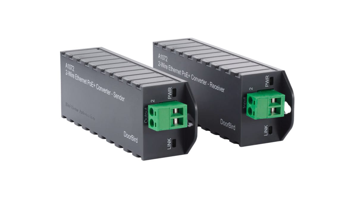 DoorBird A1072 PoE Konverter 2-Draht Ethernet - Bild 1