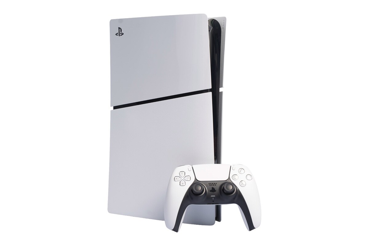 Sony PlayStation 5 Slim Disc (E-Chassis) Wei&szlig;, 1TB - Bild 1