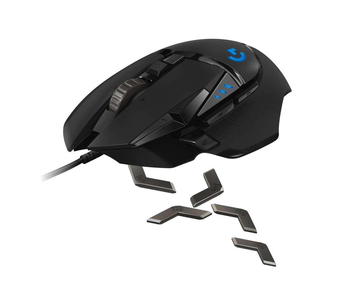 LOGITECH Gaming Mouse G502 (Hero) - Maus - optisch - Bild 1