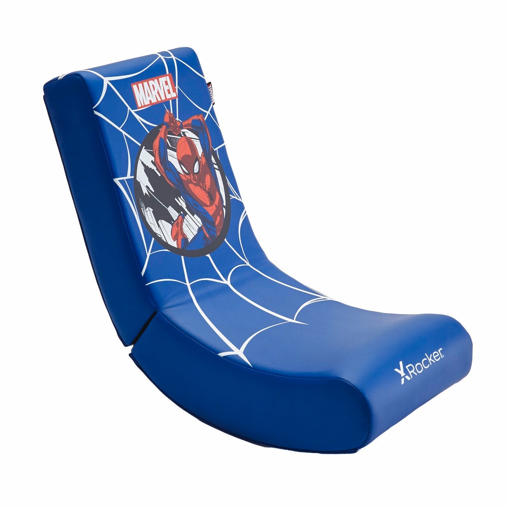 XROCKER Gaming Bodensessel blau Marvel/Spider-Man/klappbar - Bild 1