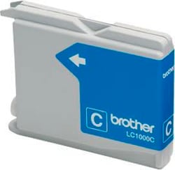 Brother Tintenpatrone LC-1000C Cyan (ca. 400 Seiten) - Bild 1