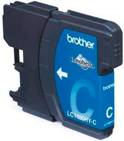 Brother Tintenpatrone LC-1100HYC Cyan (ca. 750 Seiten) - Bild 1