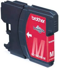 Brother Tintenpatrone LC-1100HYM Magenta (ca. 750 Seiten) - Bild 1
