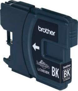 Brother Tintenpatrone LC-980BK Schwarz (ca. 300 Seiten) - Bild 1