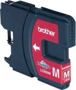 Brother Tintenpatrone LC-980M Magenta (ca. 260 Seiten) - Bild 1
