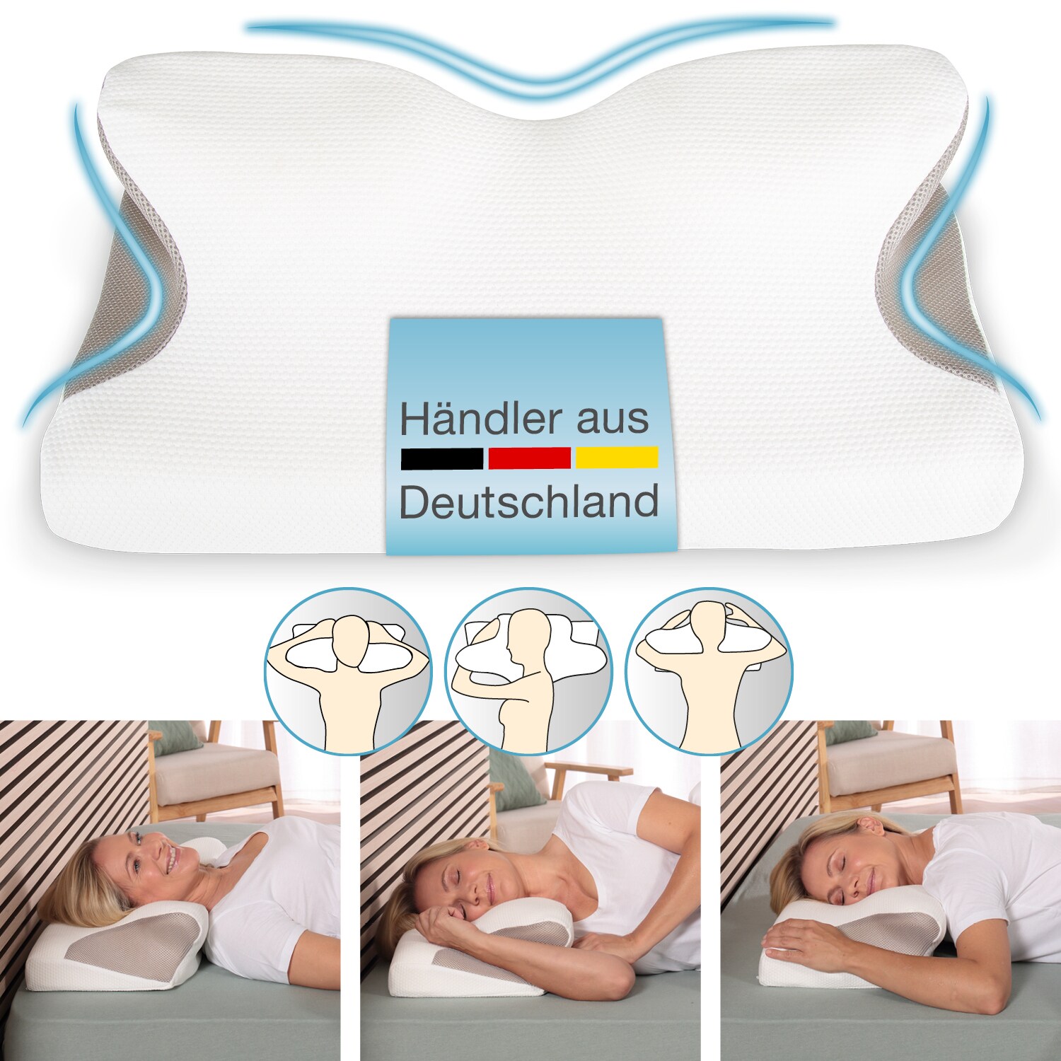 Bestschlaf Nackenstützkissen Visco | 04260346883835
