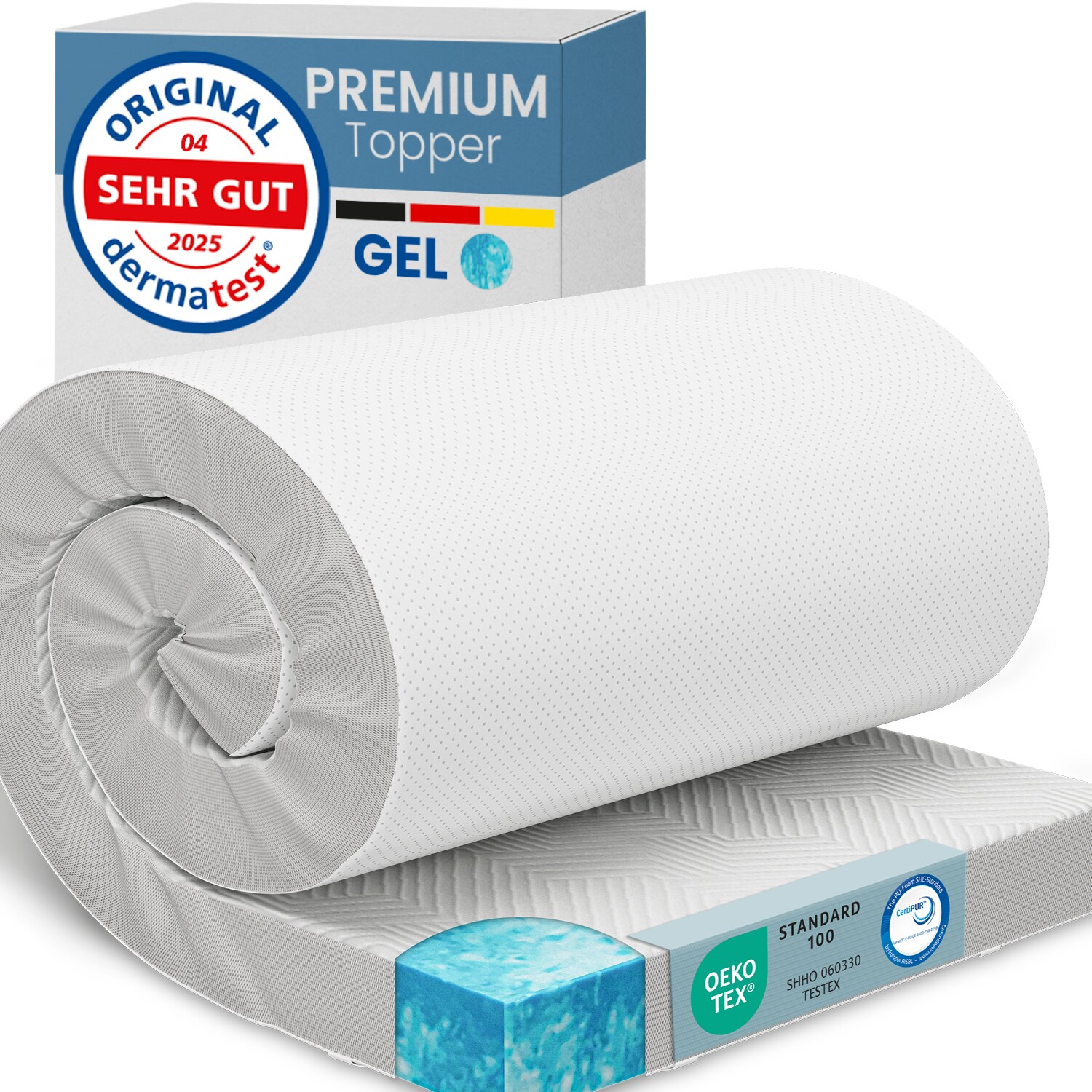ELONEO Gel Topper Matratzenauflage | 04260641680719