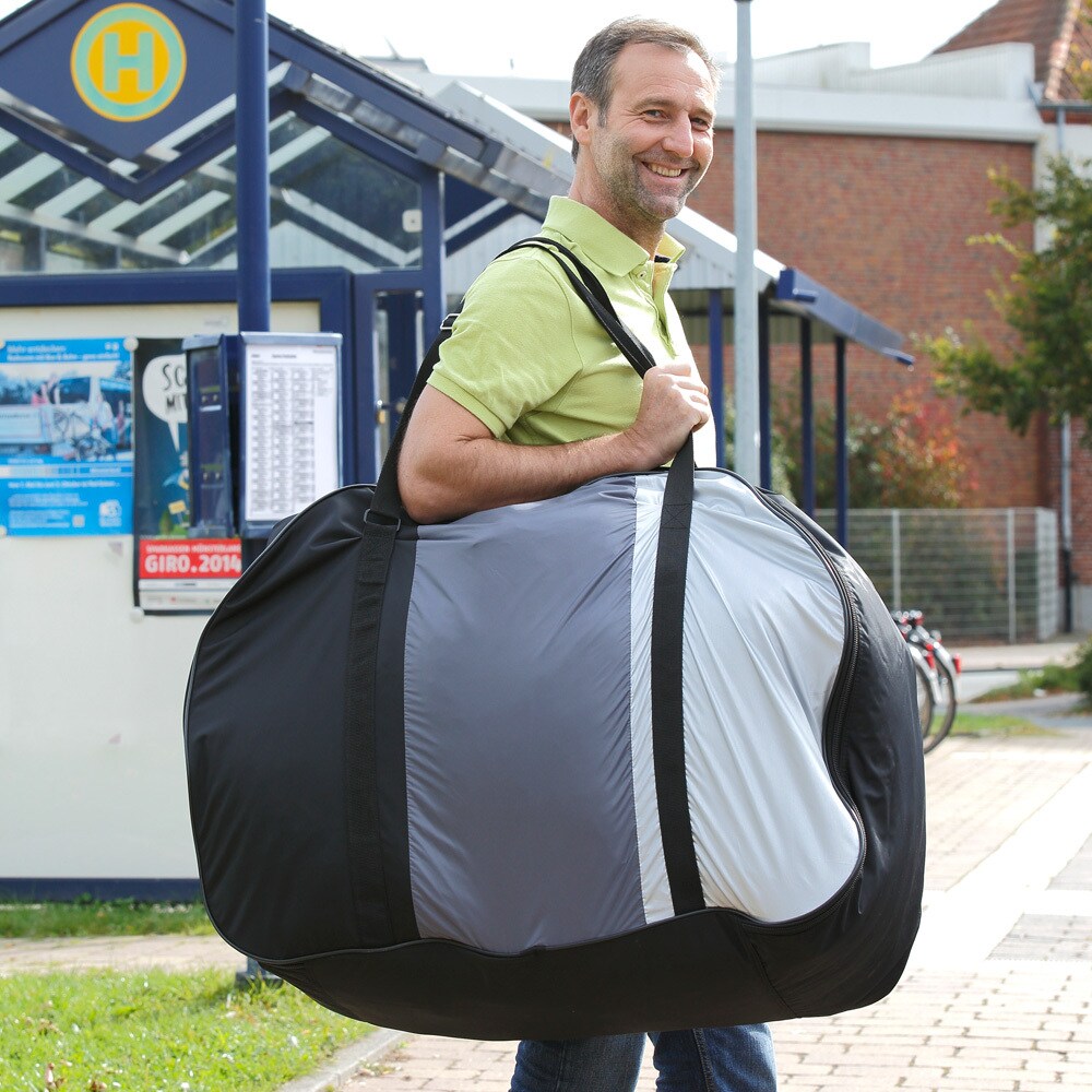 RENNRAD Für Den TRANSPORT VERPACKEN (Fahrradtransporttasche) -Tutoral