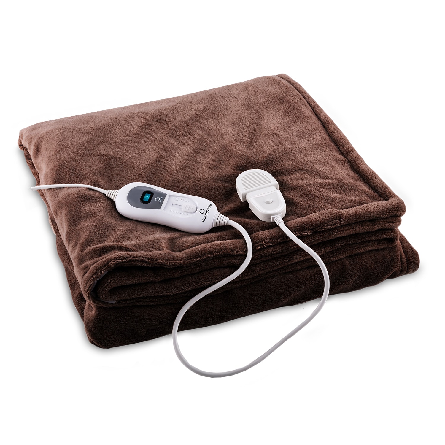 Dr. Watson XL Heizdecke 120 W 3 Stufen 180 x 130 cm Bedienteil Braun XL - Bild 1