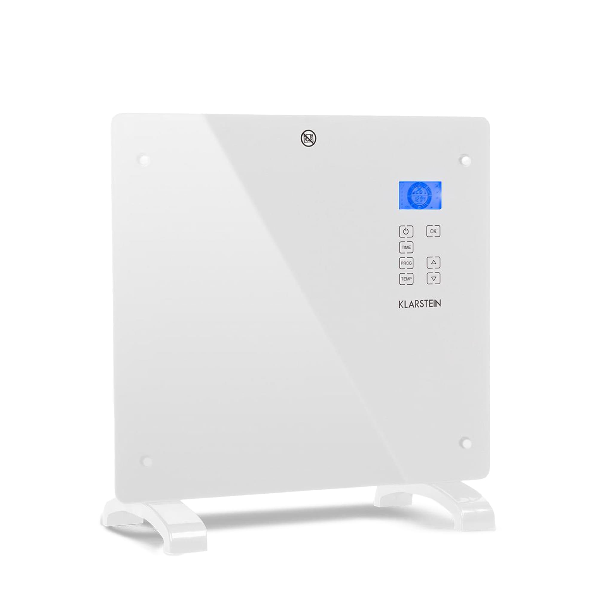 Norderney Konvektions-Heizger&auml;t Thermostat Timer 1000W 20m&sup2; wei&szlig; Wei&szlig; 1000 W - Bild 1