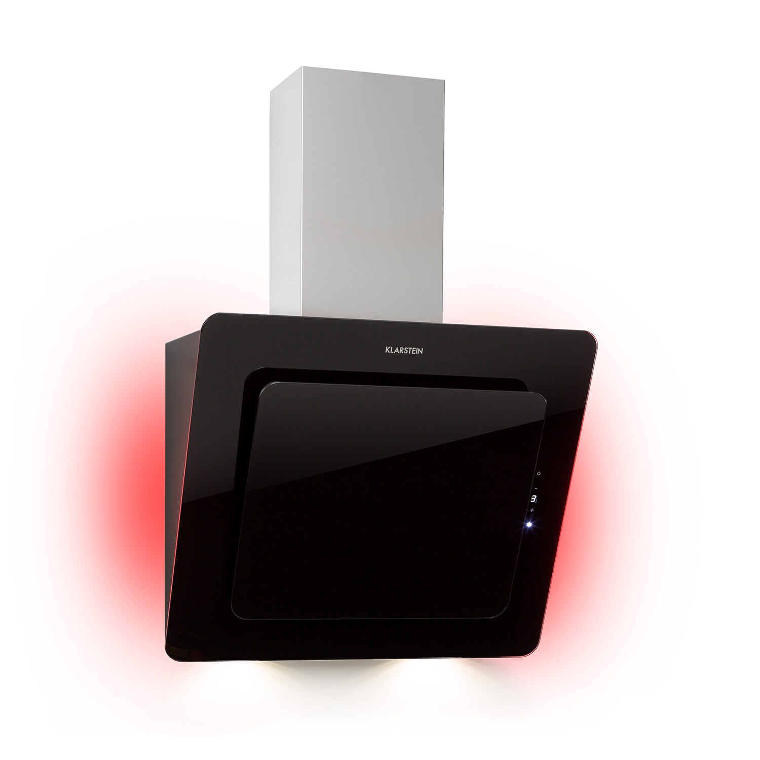 Helena 60 Dunstabzugshaube 595 m&sup3;/h LED-Display schwarz Schwarz - Bild 1