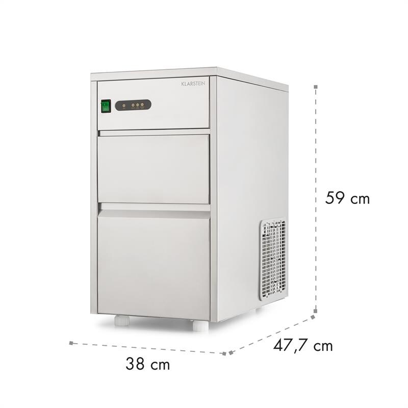 Powericer XL Eiswürfelmaschine Industrie 145W 20 kg/d 3,5 kg Behälter XL online kaufen bei Netto