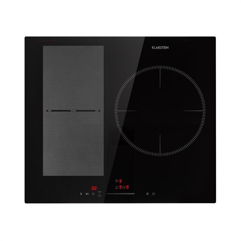 Delicatessa 3 Flex Induktionskochfeld 3 Zonen 6600W Flexzone schwarz 3