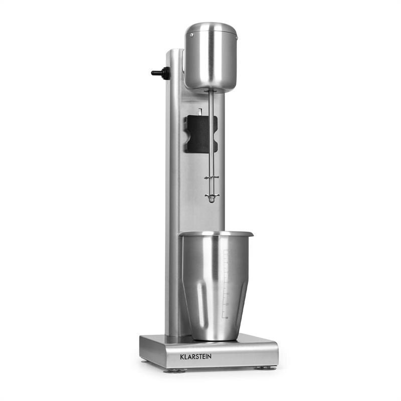 Kraftpaket Milchshake-Mixer Proteinshake 80W Edelstahl silber 80 W