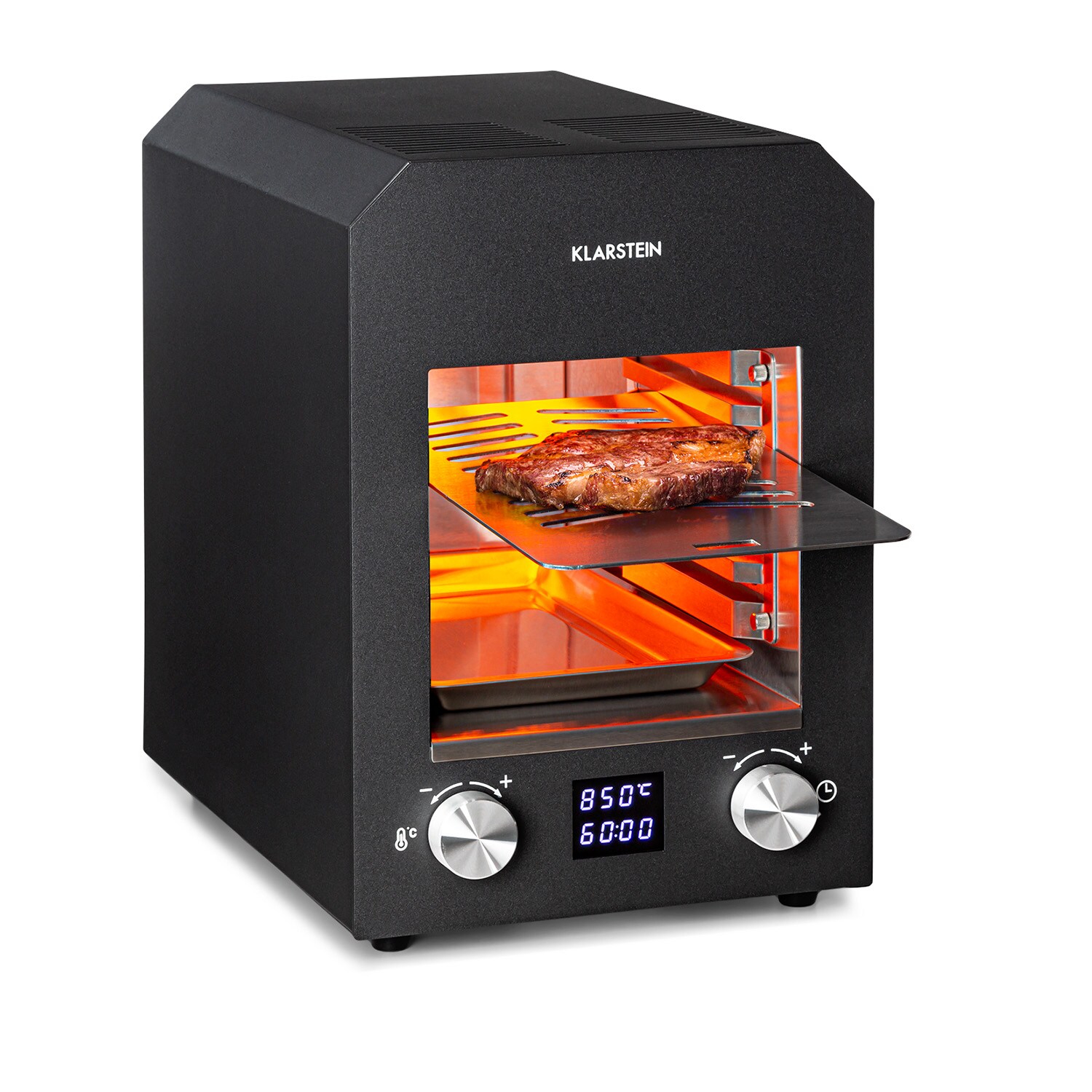 Hannibal Hochtemperaturgrill Indoor 2.200W 850°C schwarz