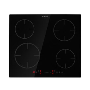 Virtuosa EcoAdapt Induktionskochfeld 4 Zonen 7200W Glas schwarz - Bild 1