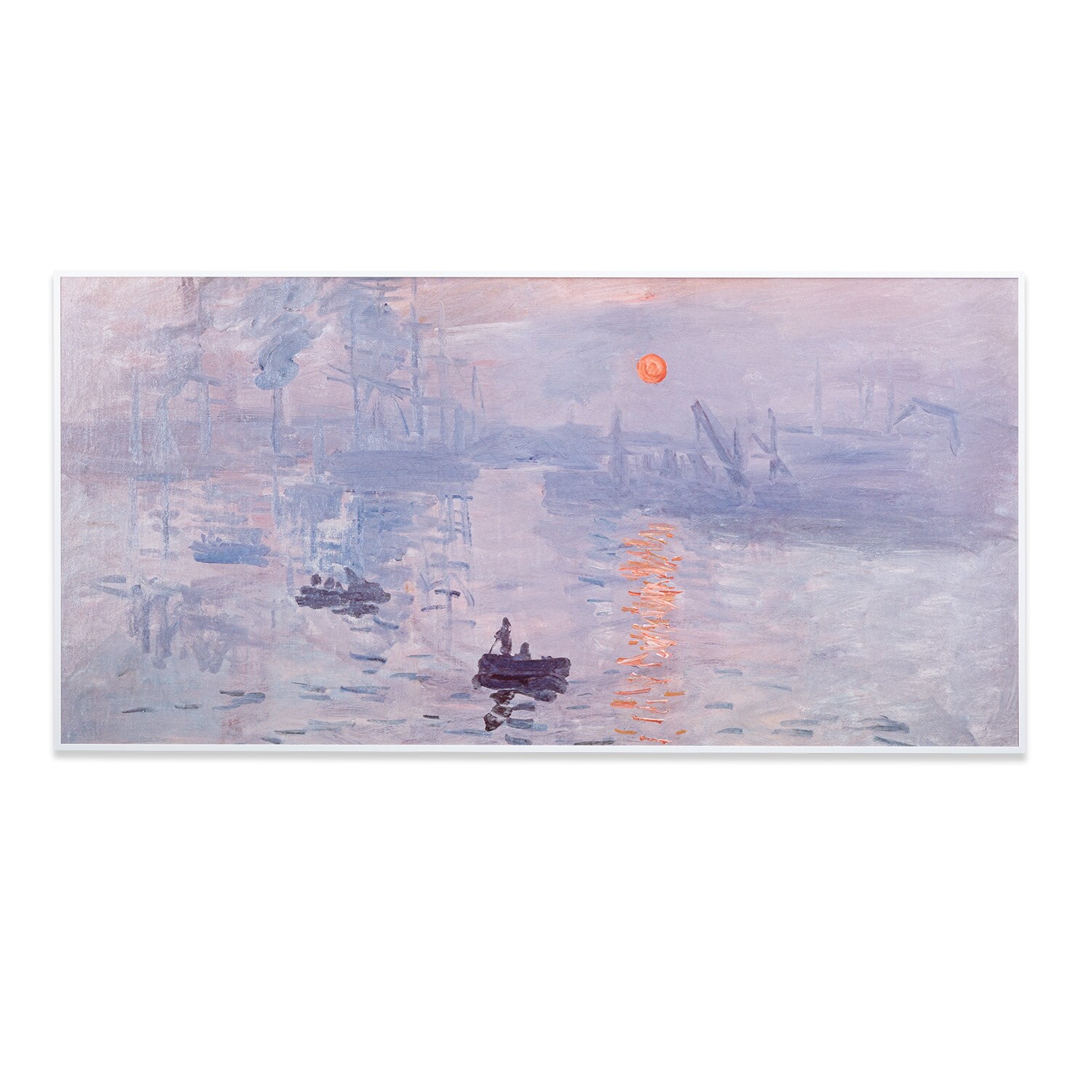 Wonderwall Air Art Smart Infrarotheizung 120x60cm 700W Wandinstallation  App-Steuerung Sonnenaufgang