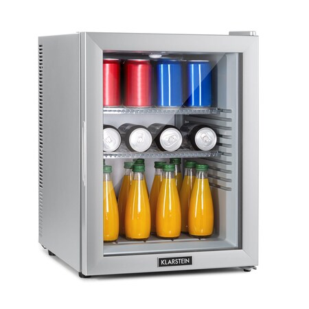 Brooklyn 42 Mini-Kühlschrank Glastür LED Ablage online kaufen bei Netto