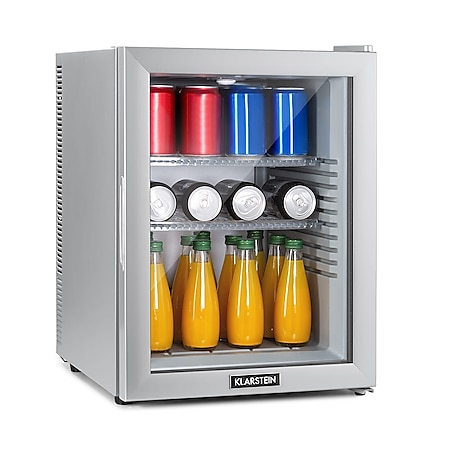 Brooklyn 42 Mini-Kühlschrank Glastür LED Ablage online kaufen bei Netto