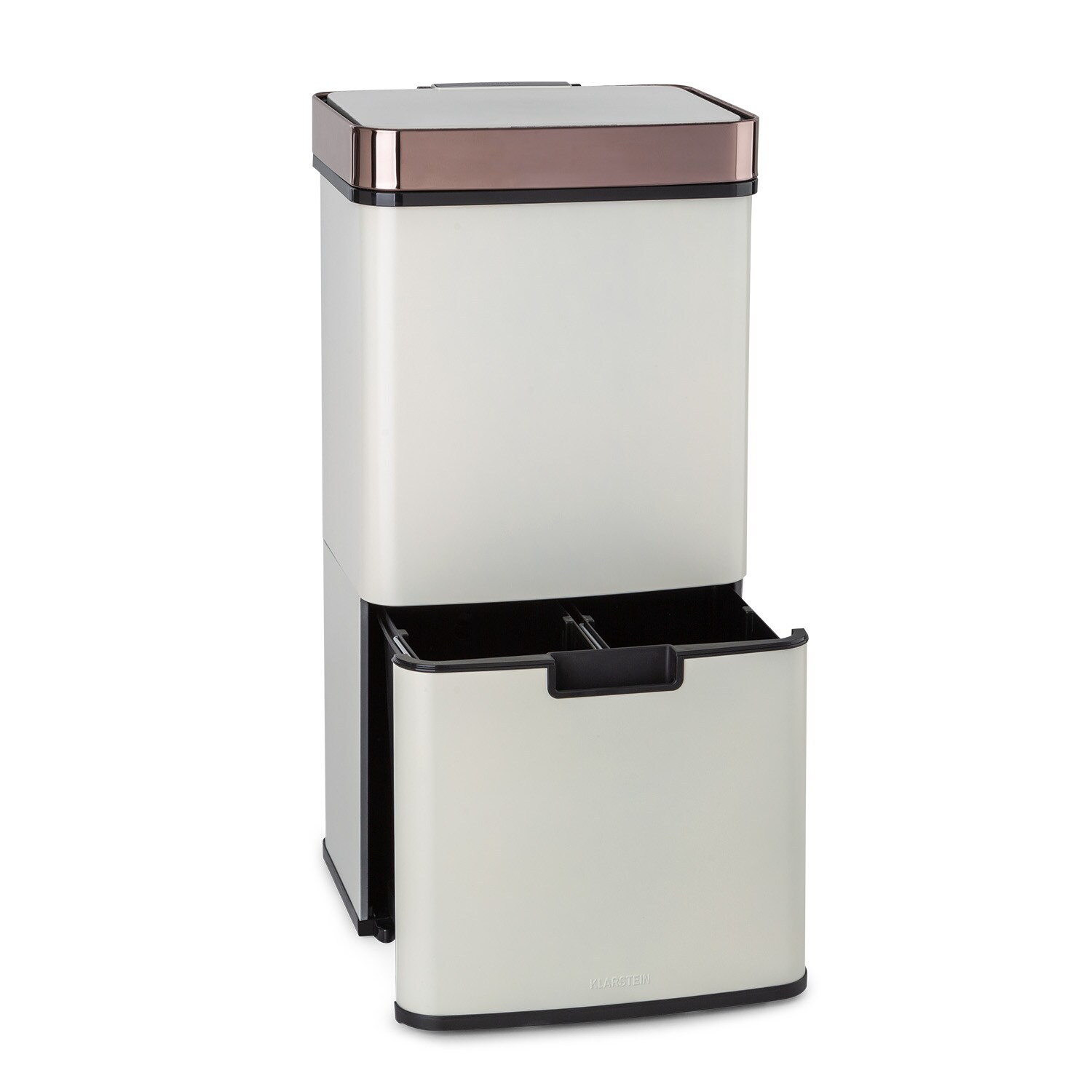 Royal Trash Rose Gold Sensor-Mülleimer 72 Liter Edelstahl | 04060656445071