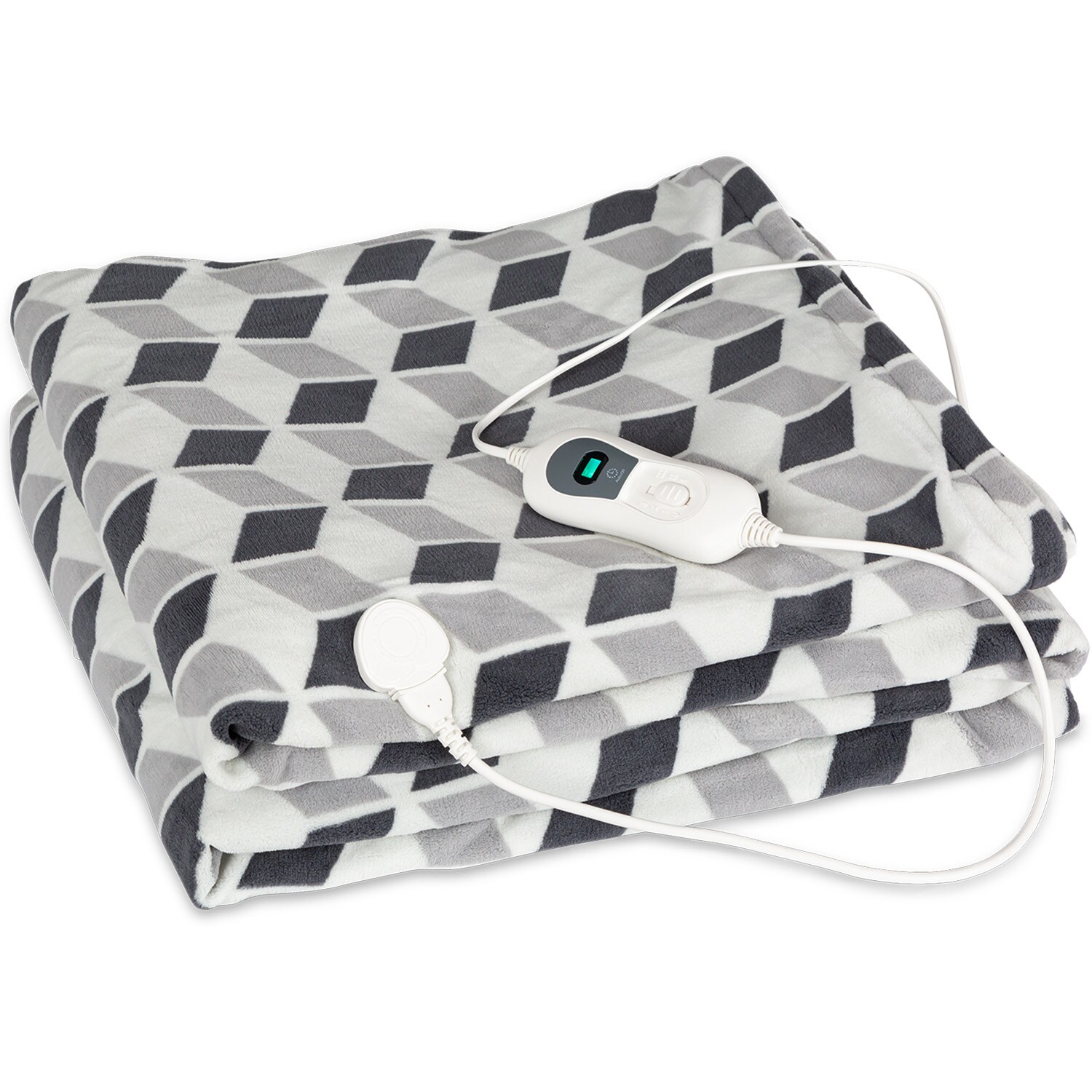 Dr. Watson XXL Heizdecke 3 Stufen waschbar 200x180cm Mikroplüsch | 04060656445637