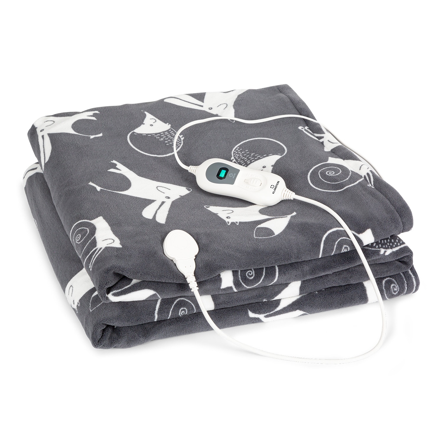 Dr. Watson XXL Heizdecke 3 Stufen waschbar 200x180cm Coral Fleece - Bild 1