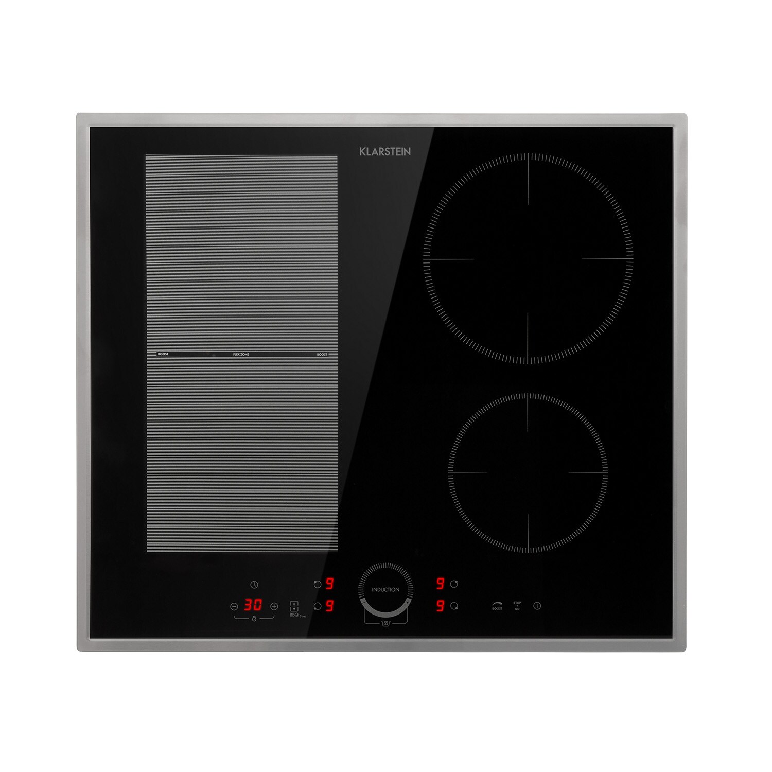 Delicatessa 60 Hybrid Prime Einbaukochfeld Induktion 4 Zonen 7000W