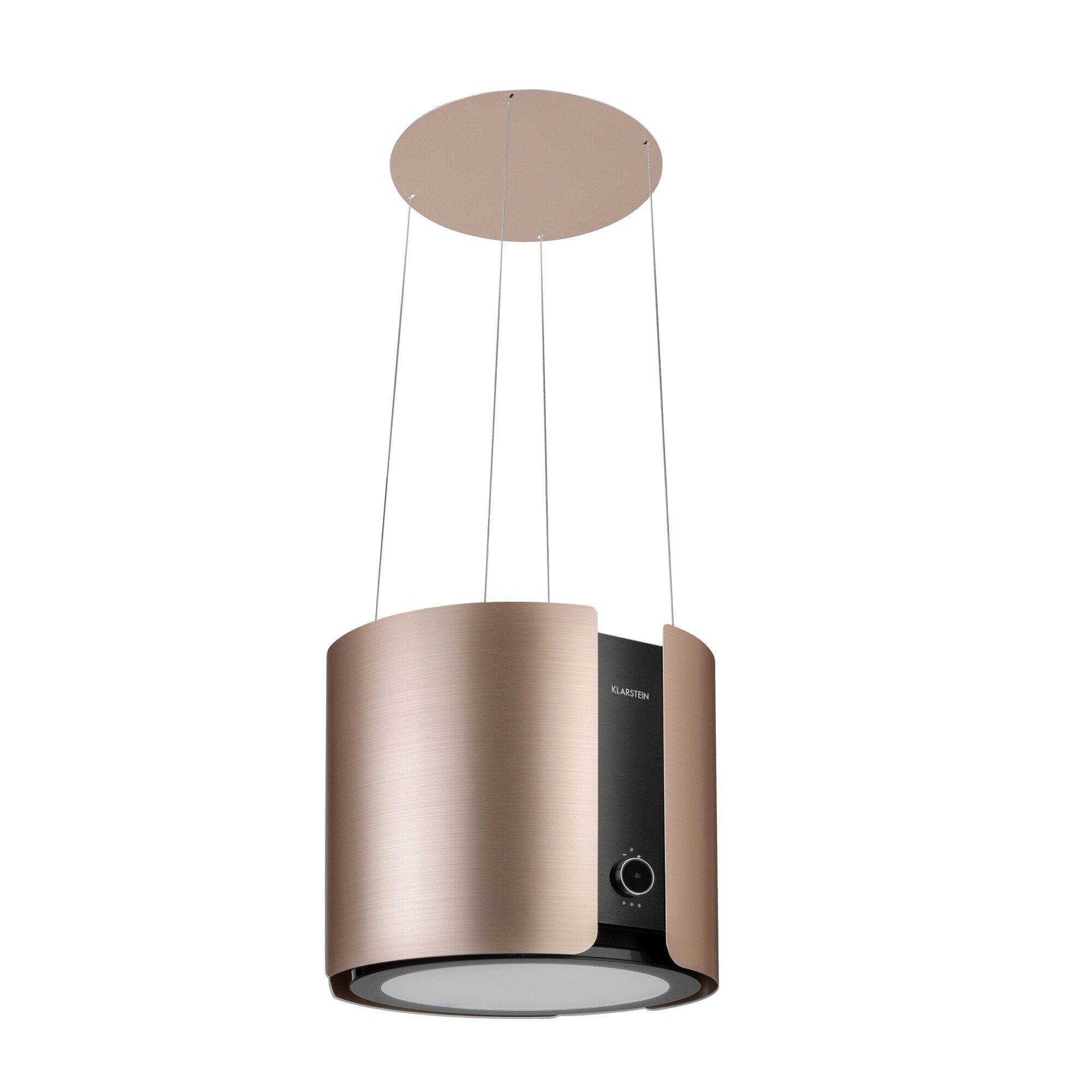 Skyfall Inselabzugshaube &Oslash;45cm Umluft 402m&sup3;/h LED - Bild 1