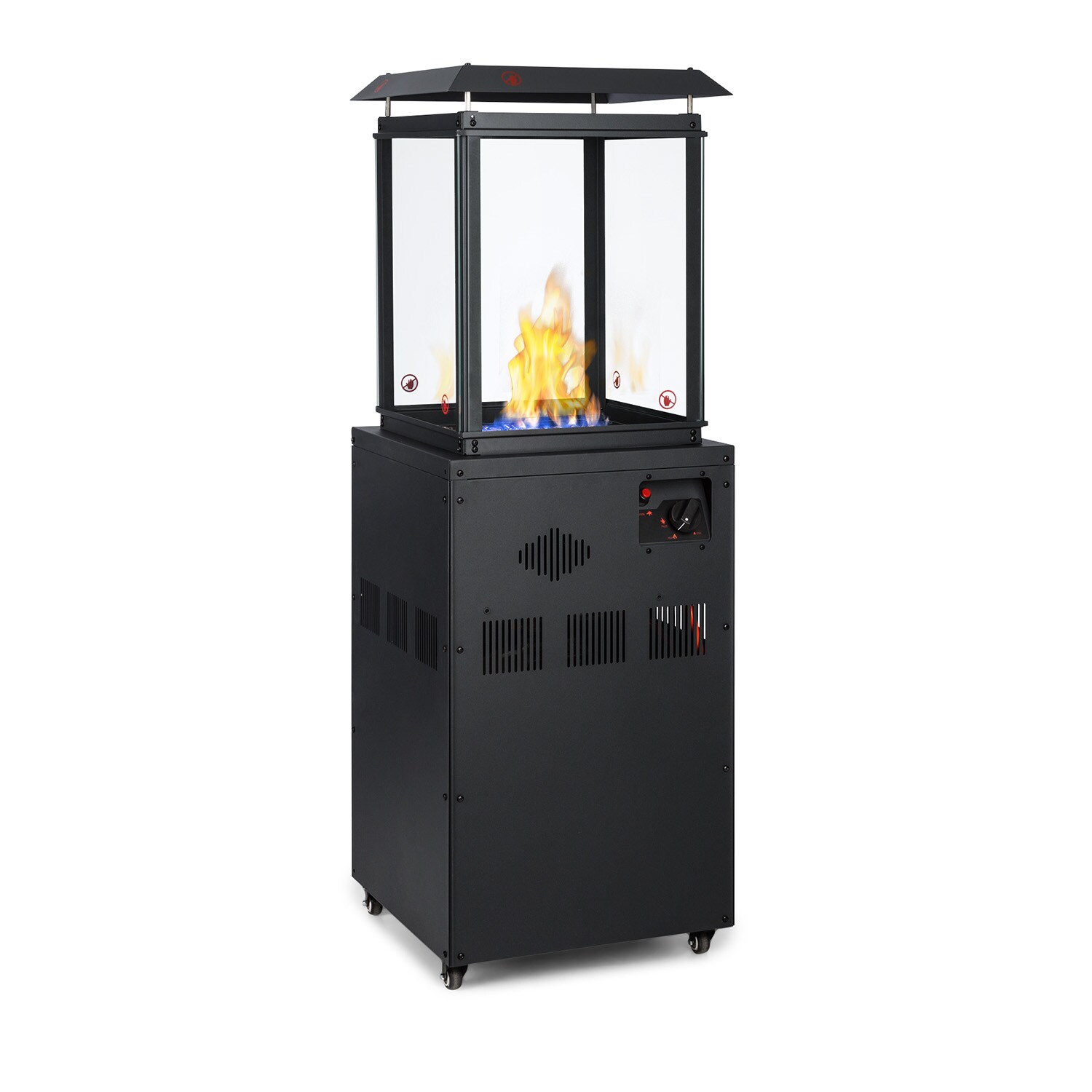 Flagranti Gasheizstrahler 8kW Gasflasche bis  Edelstahl